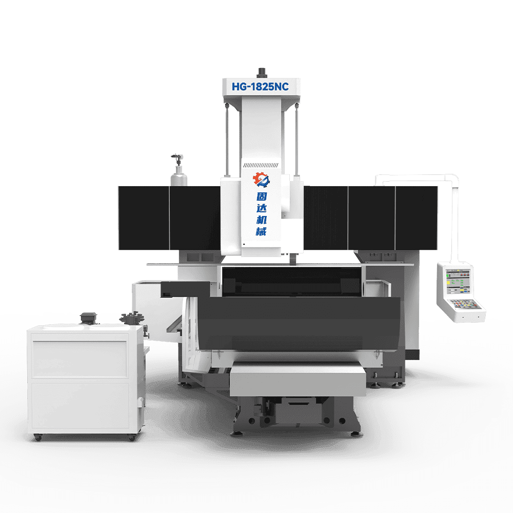 Processing capacity（Maximum grinding L*W*H）:2500*1600*600mm. CNC Surface grinding machine has a gantry layout as a whole, and the base,columns, and beams form an integral rigid frame structure.